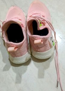 Peach Colour New Shoes