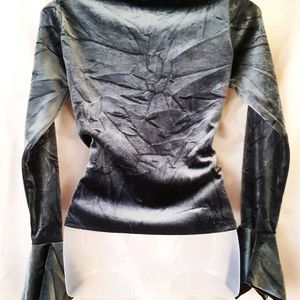 🤍Velvet Mock Neck Top🤍