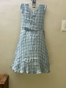Checked Casual Dress
