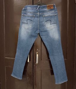 Distressed Denim Jeans