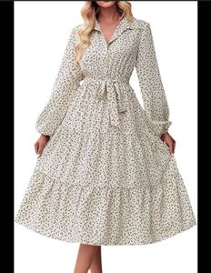 Reserved Classic Cream Dress