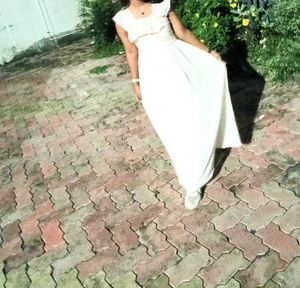 Elegant White Maxi Dress