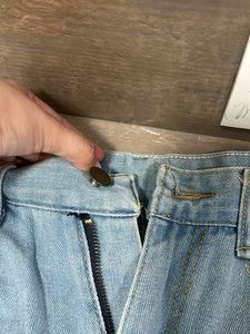 Distressed Denim Shorts