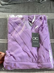 Elegant Lavender Maxi Dress (Small Size)