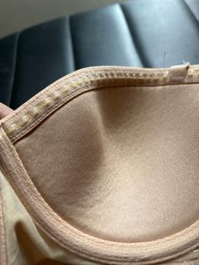 Strapless Padded Nude Bra
