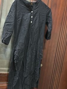Elegant Black Kurta Dress