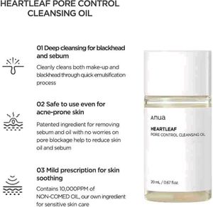 Anua Heartleaf Pore Control Cleansing Oil 20 ml