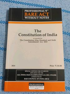 Constitution of India Bare Act