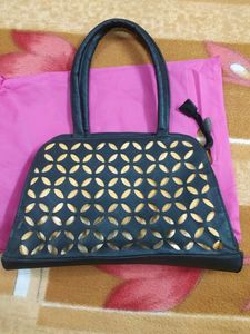 Black & Golden Handbag