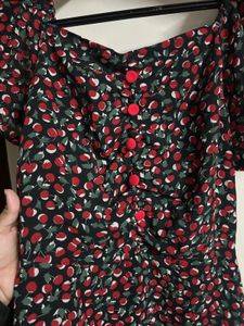 Floral Print Mini Dress