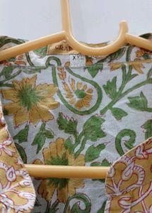 Floral Short Kurti