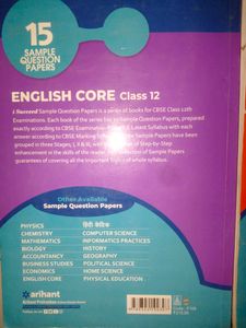 12th CBSC Commerce Sample Paper Support Discoun