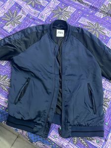 BALLOON FIT BOMBER JACKET (ZARA)