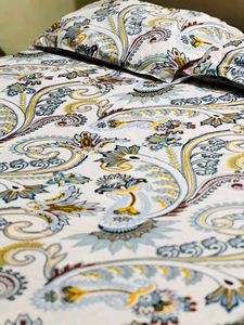 Elegant Designer Fitted Bedsheet Set