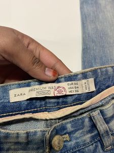 Zara Ribbed Denim