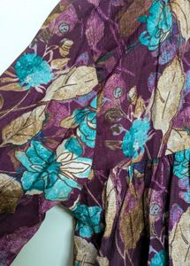 Floral Print Tiered Dress
