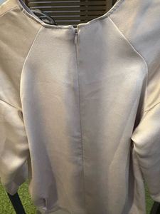 Silver Silk Blouse
