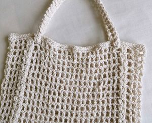 Crochet Mesh Tote Bag