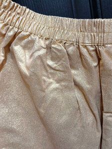 Light Gold Gharara Pant