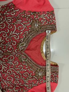 Elegant Pink Embroidered Anarkali