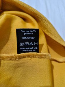 Mustard Long Sleeve Dress