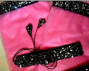 💕Partiwere Saree With Belt &amp; Blouse💕