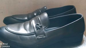 Calvin Klein Brown Leather Loafers