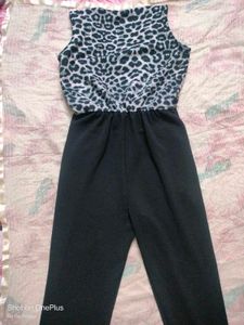 Animal Print Jumpsuit
