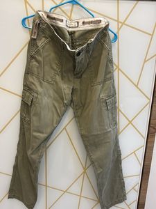 Olive Cargo Pants