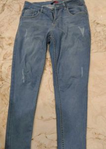 Light Wash Denim Jeans