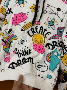 Multicoloured Hoodie For Winters