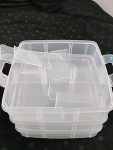 Adjustable  3 Layer Storege Box