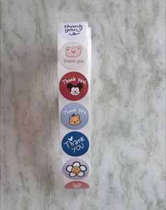 200 Thank You Stickers Roll❤️😊