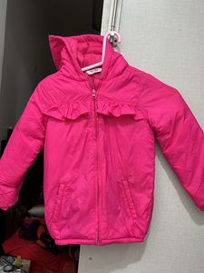 Branded Neon Pink Jacket For 6-8 Yr