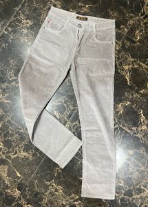 Gray Corduroy Pants
