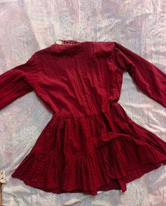 Embroidered Mirrorwork Short kurti