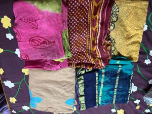 Fixed Cheap And Best Combo 6 Saree Daily Wear Sare