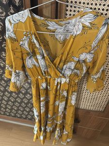 Mustard Dress