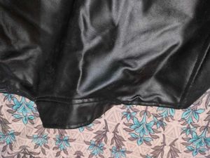 Black Faux Leather Jacket