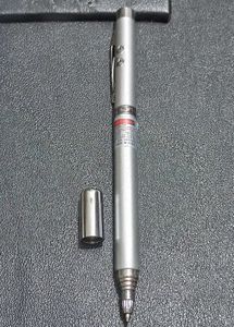 Silver Laser Pointer Ball Pen