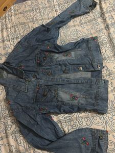 Embroidered Denim Jacket