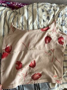 Floral Print Tank Top