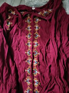 Embroidered Boho Tunic