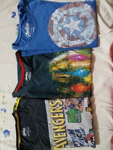T- Shirt (Combo Of 3 )Size- M