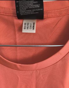 Orange Adidas T-shirt