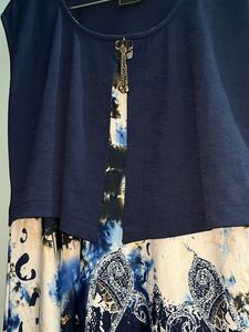 Stylish Navy Blue Dress