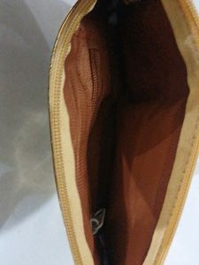 Golden Purse, Shining, Polishy, Small, Length: 23 Cm, Breadth 12 Cm