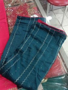 Pink &amp; Blue Dress Material