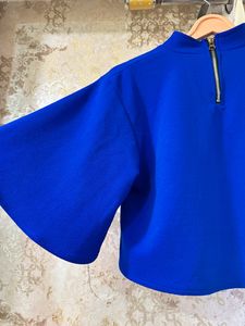 Brand New Ocean Blue Turtle Neck Top 💙
