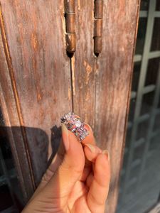 Floral Silver Ring